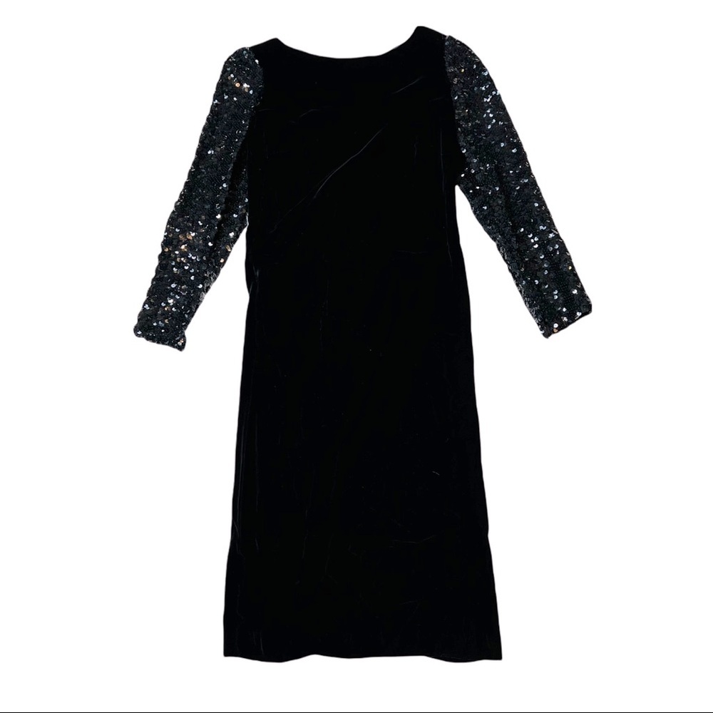 Vintage Jo Ed Sophisticates Union Made Black Dress - Picture 1 of 14